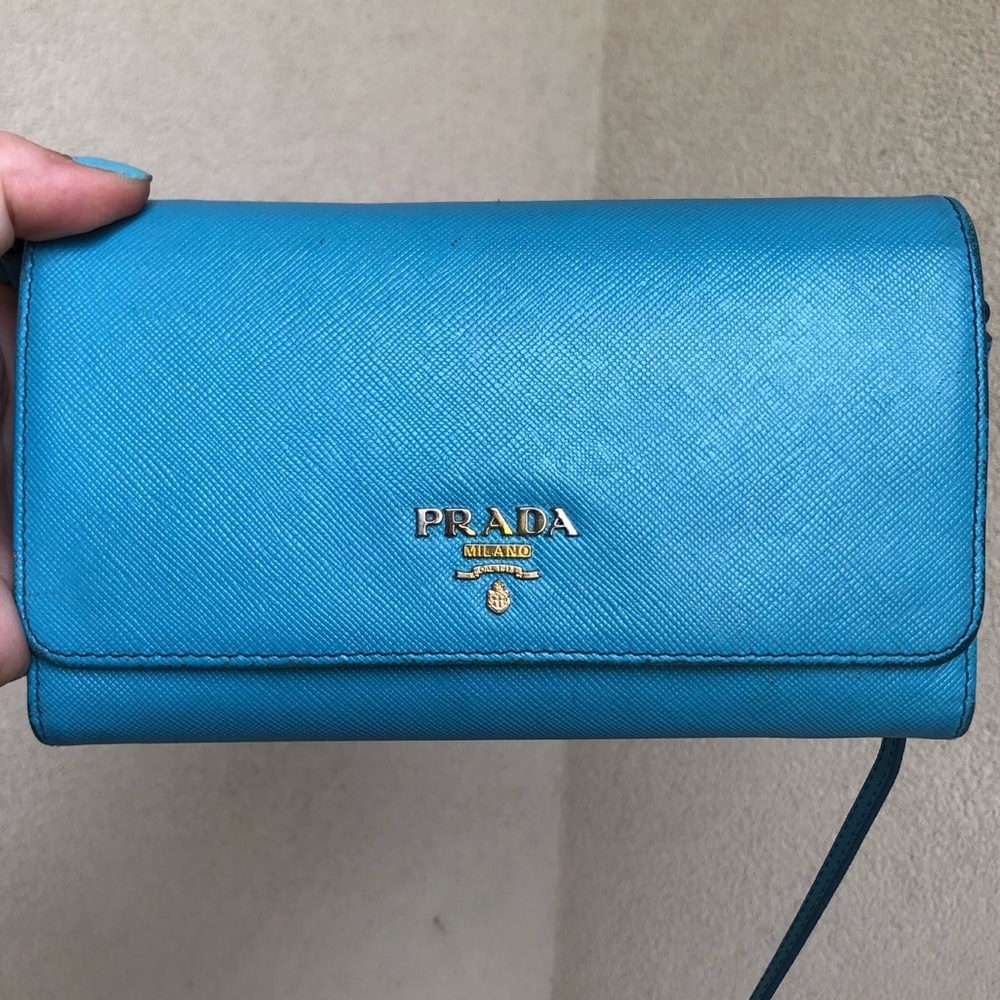 PRADA authentic saffiano leather